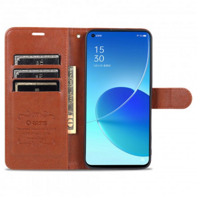 Kotelot Oppo Reno 6 5G Azns Keinonahkaa