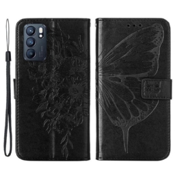 Kotelot Oppo Reno 6 5G Butterfly Design