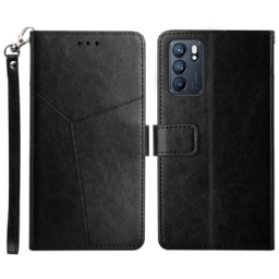 Kotelot Oppo Reno 6 5G Style Leather Geo Y Design