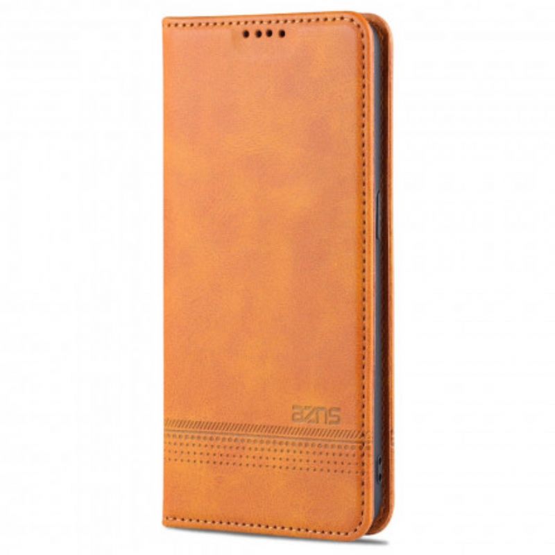 Puhelinkuoret Oppo Reno 6 5G Kotelot Flip Style Leather Azns