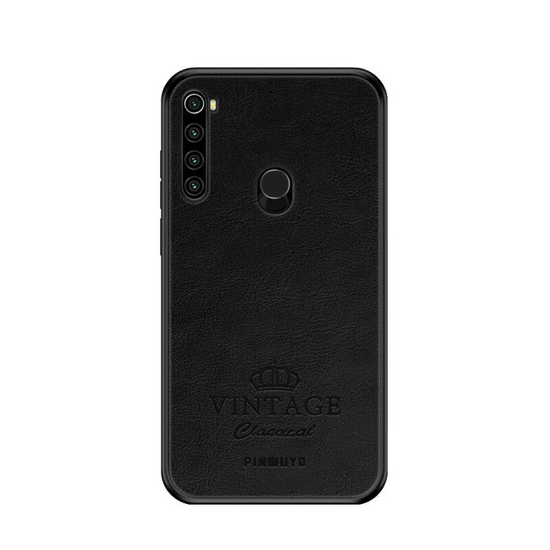 Case Xiaomi Redmi Note 8T Vintage Leather Effect Pinwuyo