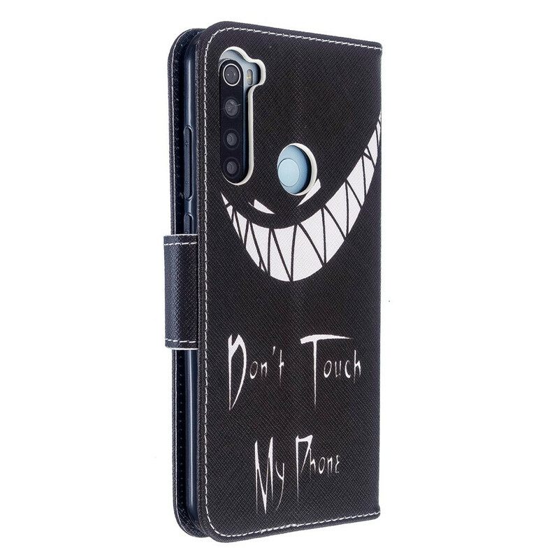 Flip Case Xiaomi Redmi Note 8T Devil Puhelin