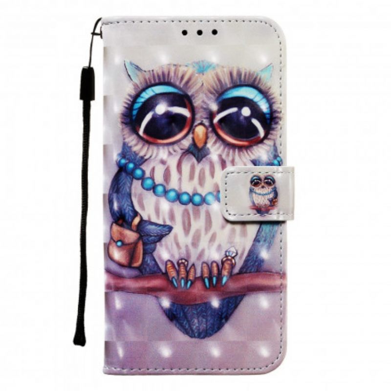 Flip Case Xiaomi Redmi Note 8T Neiti Owl