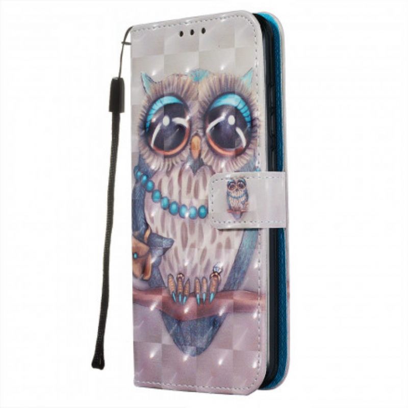 Flip Case Xiaomi Redmi Note 8T Neiti Owl