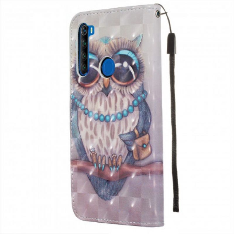 Flip Case Xiaomi Redmi Note 8T Neiti Owl