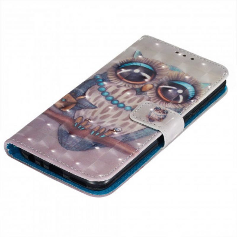 Flip Case Xiaomi Redmi Note 8T Neiti Owl