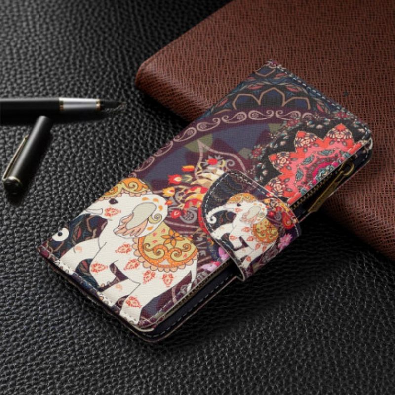 Kotelot Xiaomi Redmi Note 8T Elephant Vetoketjutasku