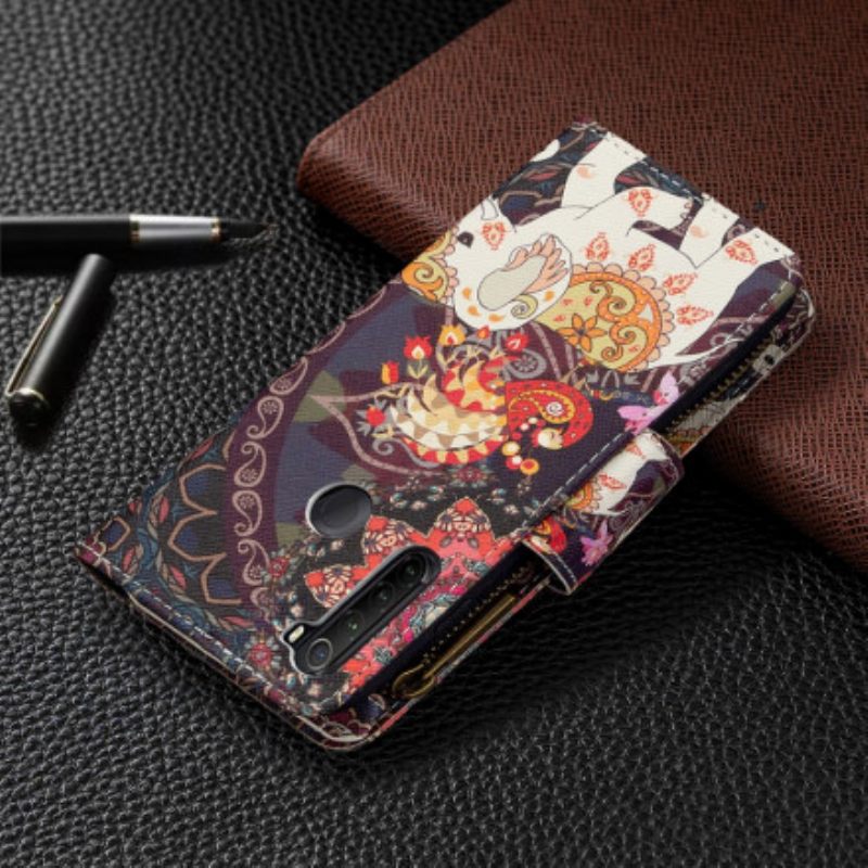 Kotelot Xiaomi Redmi Note 8T Elephant Vetoketjutasku