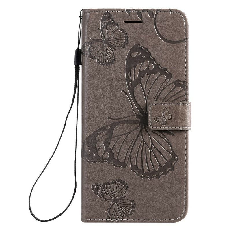 Kotelot Xiaomi Redmi Note 8T Suojaketju Kuori Giant Thong Butterflies