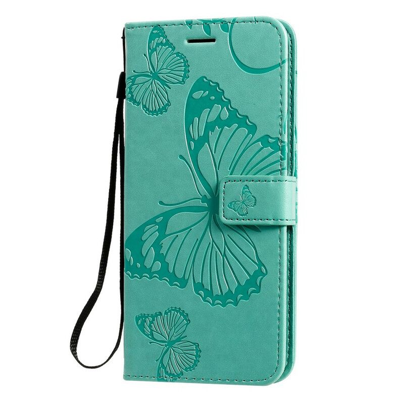 Kotelot Xiaomi Redmi Note 8T Suojaketju Kuori Giant Thong Butterflies