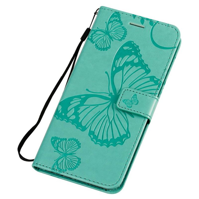 Kotelot Xiaomi Redmi Note 8T Suojaketju Kuori Giant Thong Butterflies