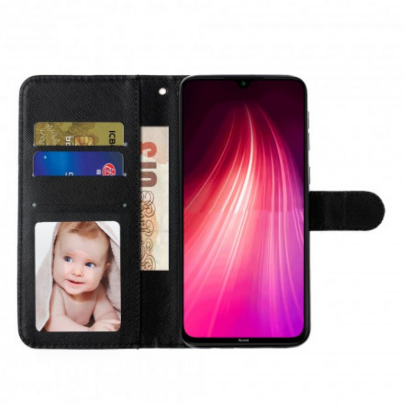 Kotelot Xiaomi Redmi Note 8T Suojaketju Kuori Kitten Light Strap Kohdevalot