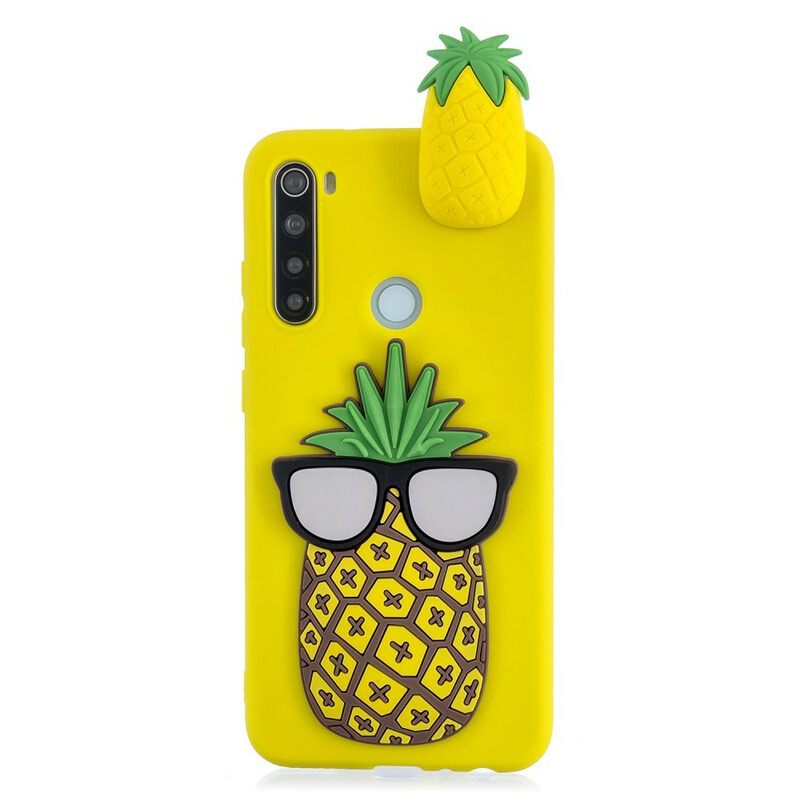 Kuori Xiaomi Redmi Note 8T 3d Ananas