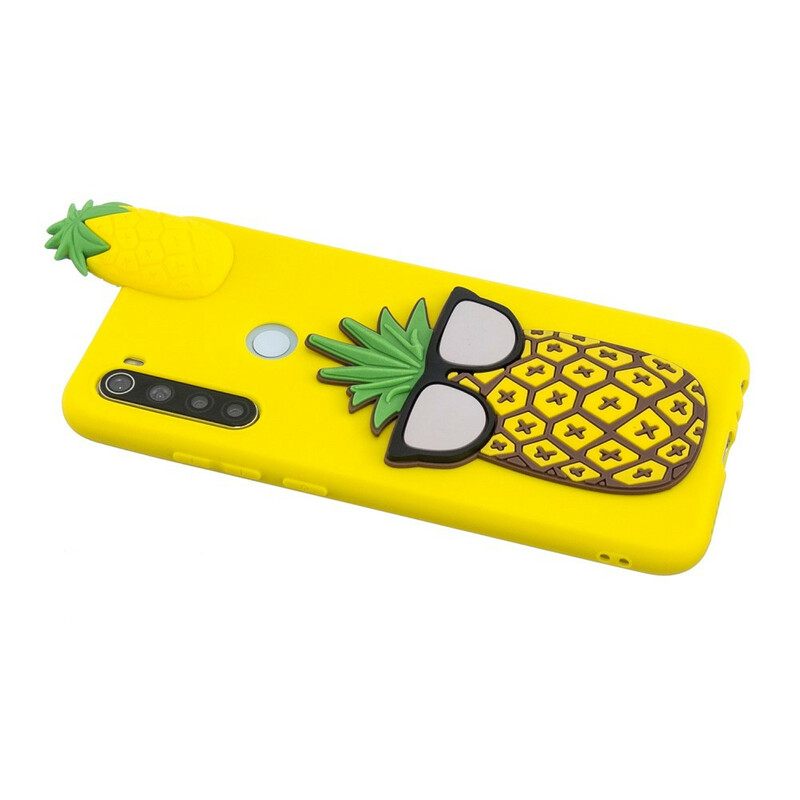 Kuori Xiaomi Redmi Note 8T 3d Ananas