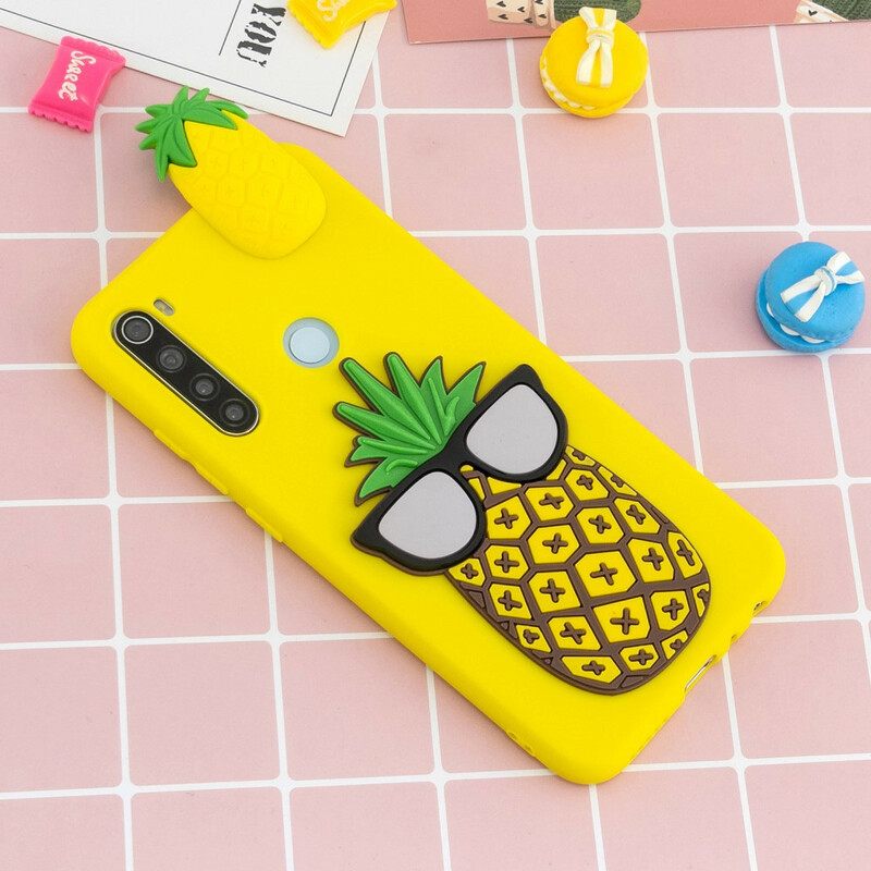 Kuori Xiaomi Redmi Note 8T 3d Ananas