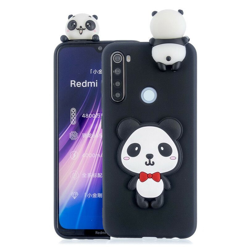 Kuori Xiaomi Redmi Note 8T 3d My Panda