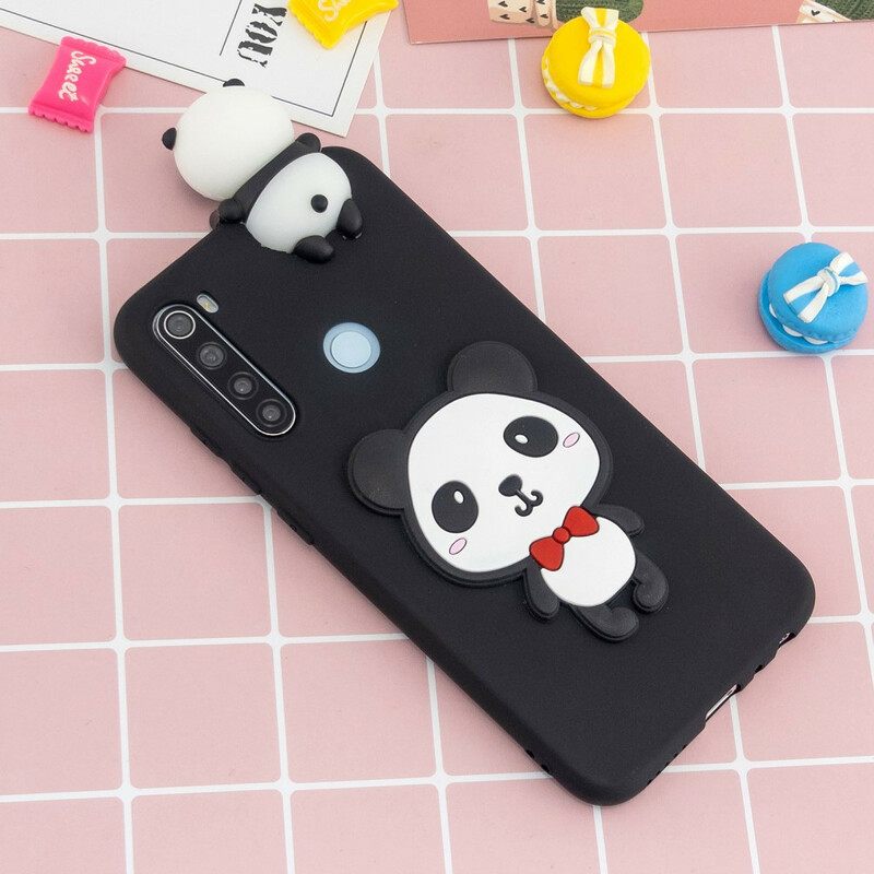 Kuori Xiaomi Redmi Note 8T 3d My Panda