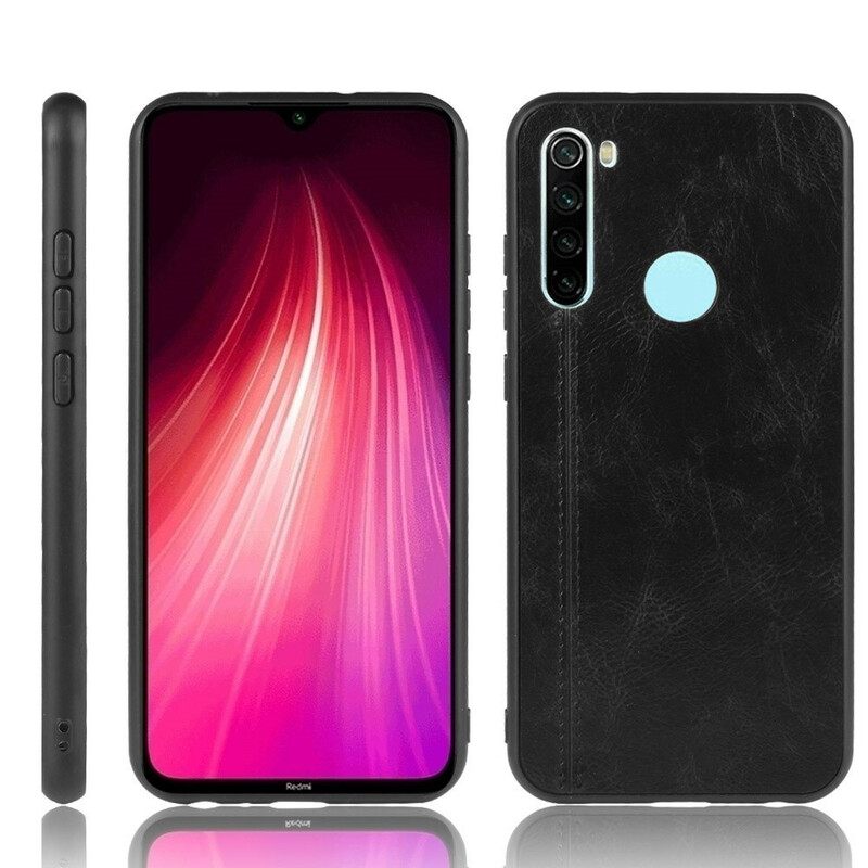 Kuori Xiaomi Redmi Note 8T Couture Nahkaefekti