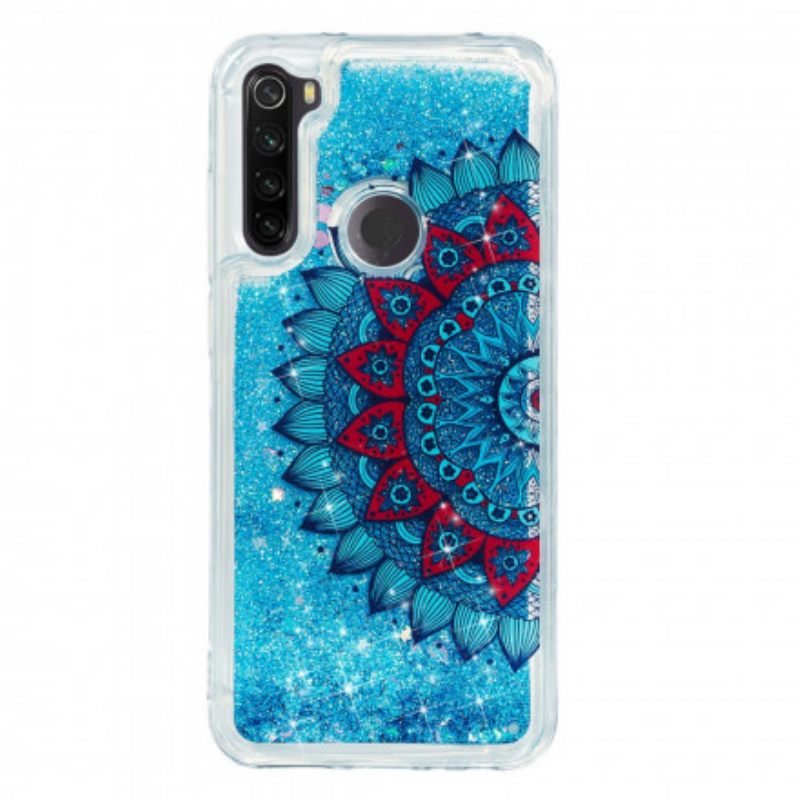 Kuori Xiaomi Redmi Note 8T Glitter Mandala