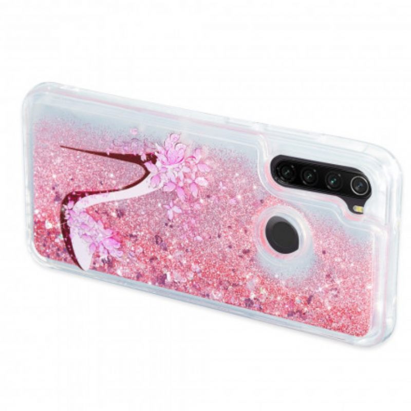 Kuori Xiaomi Redmi Note 8T Glitter Pumppu