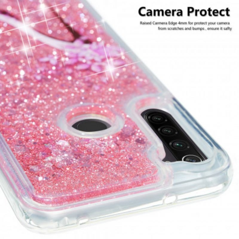 Kuori Xiaomi Redmi Note 8T Glitter Pumppu