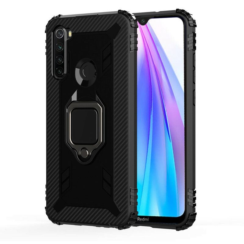 Kuori Xiaomi Redmi Note 8T Rengas Ja Hiilikuitu