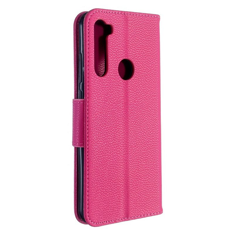 Nahkakotelo Xiaomi Redmi Note 8T Kotelot Flip Litsiläppä Vino