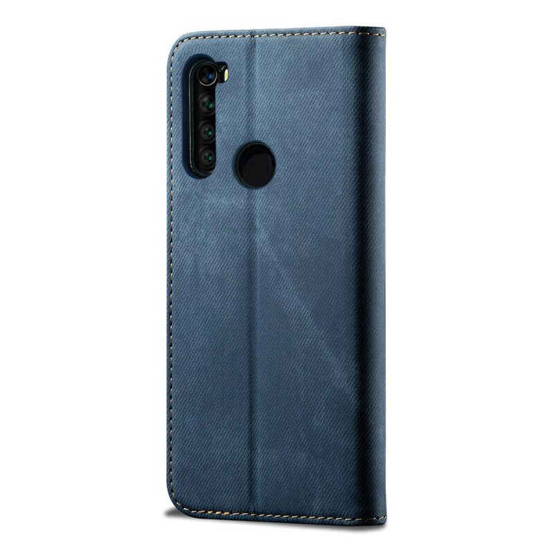 Puhelinkuoret Xiaomi Redmi Note 8T Kotelot Flip Denim Kangas