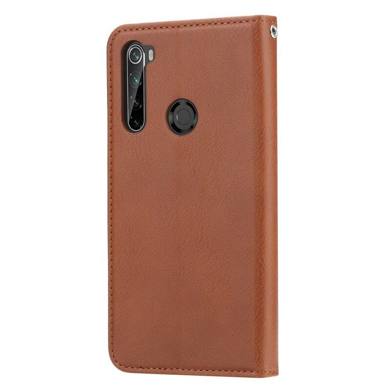 Puhelinkuoret Xiaomi Redmi Note 8T Kotelot Flip Keinonahkainen Korttikotelo