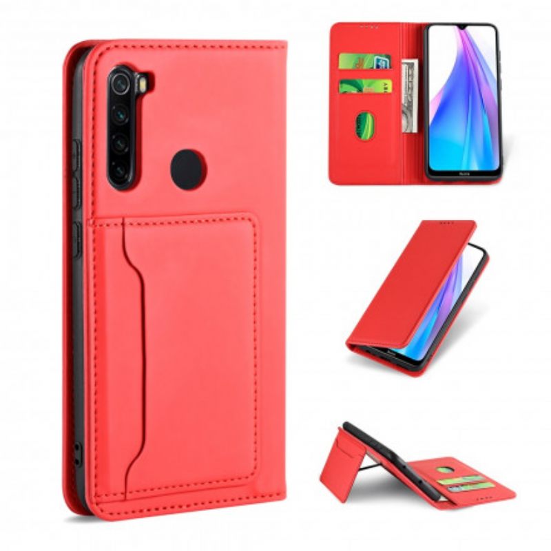 Puhelinkuoret Xiaomi Redmi Note 8T Kotelot Flip Korttitelineen Teline