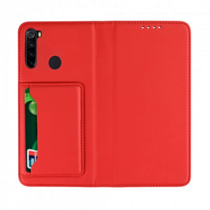 Puhelinkuoret Xiaomi Redmi Note 8T Kotelot Flip Korttitelineen Teline