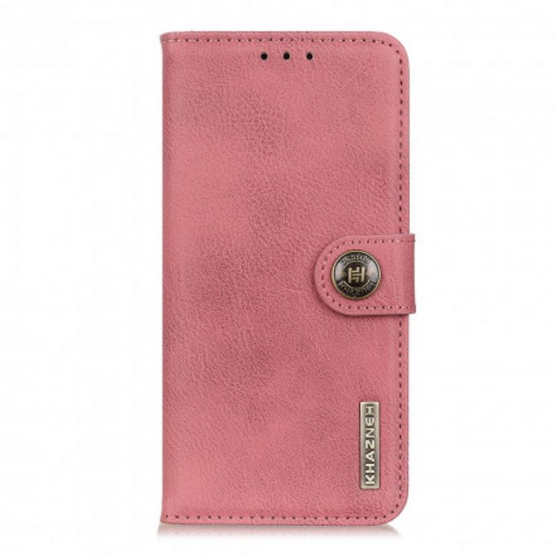 Flip Case Vivo Y33s / Y21 / Y21s Keinonahka Khazneh