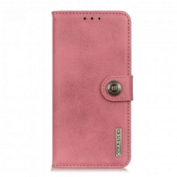 Flip Case Vivo Y33s / Y21 / Y21s Keinonahka Khazneh