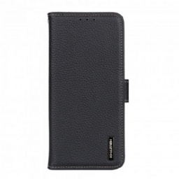 Flip Case Vivo Y33s / Y21 / Y21s Litchi Nahka Khazneh