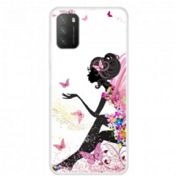 Case Poco M3 Butterfly Lady