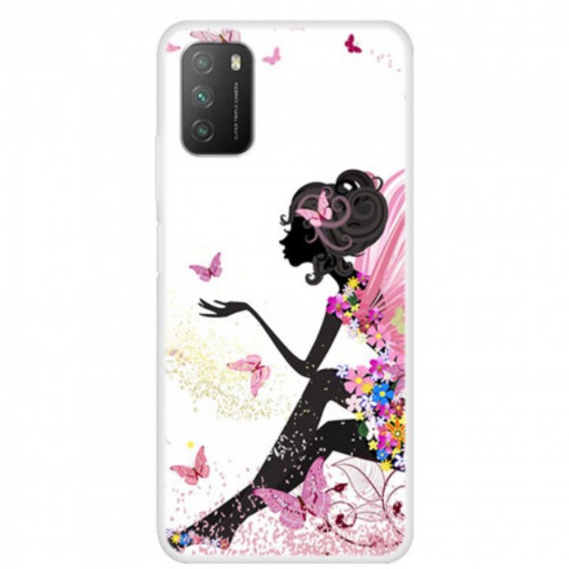 Case Poco M3 Butterfly Lady