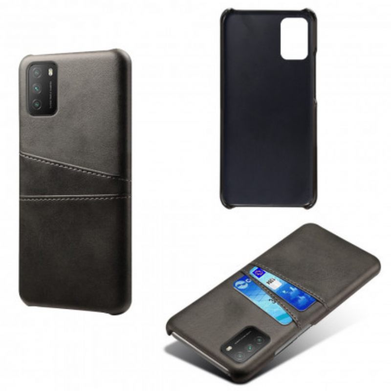 Case Poco M3 Double Card Holder Ksq