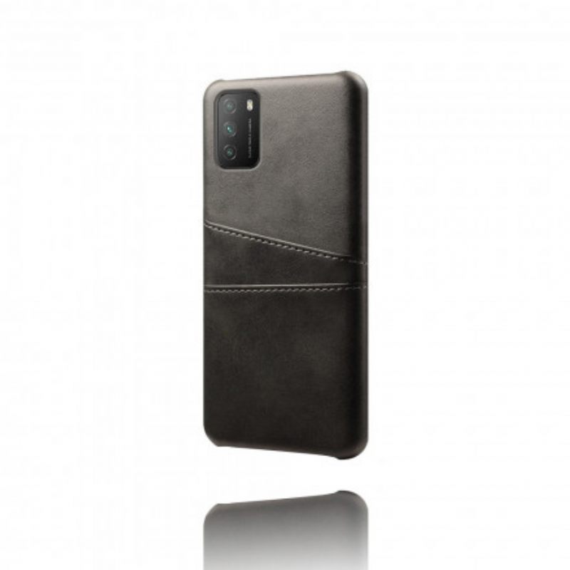 Case Poco M3 Double Card Holder Ksq