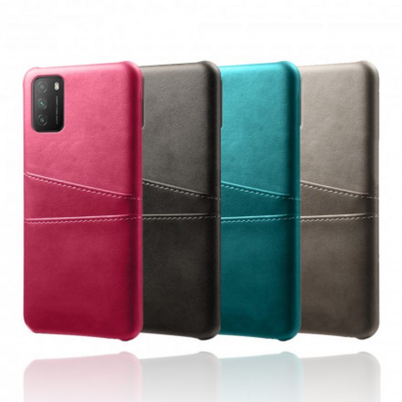 Case Poco M3 Double Card Holder Ksq