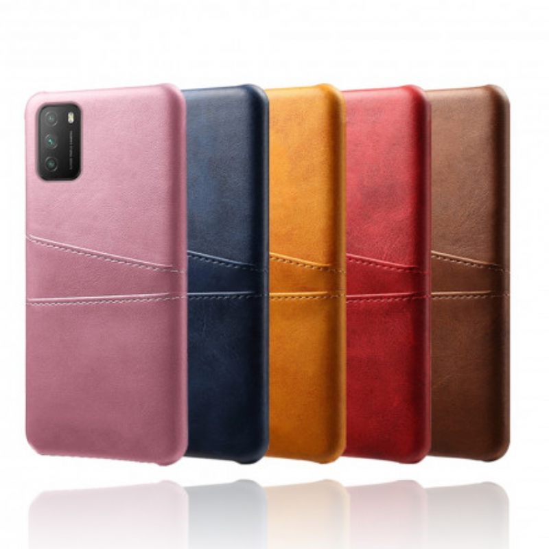 Case Poco M3 Double Card Holder Ksq