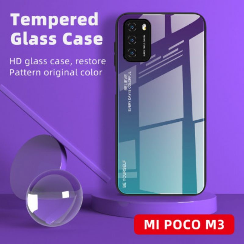 Case Poco M3 Tempered Glass Ole Oma Itsesi