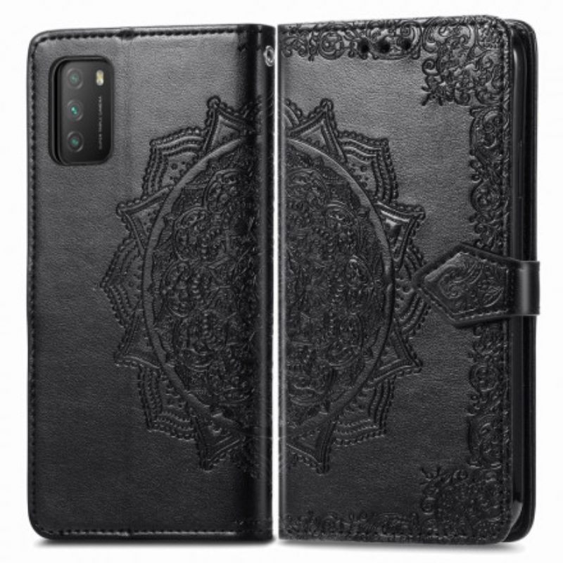 Flip Case Poco M3 Mandala Keskiaika