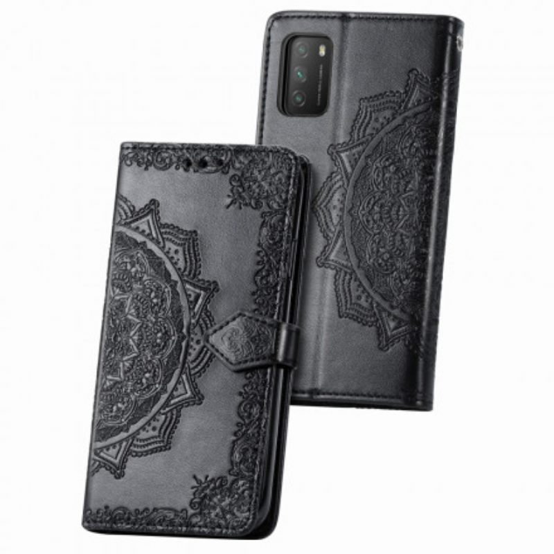 Flip Case Poco M3 Mandala Keskiaika