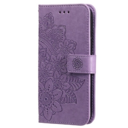 Flip Case Realme GT2 Pro Suojaketju Kuori Strappy Mandala