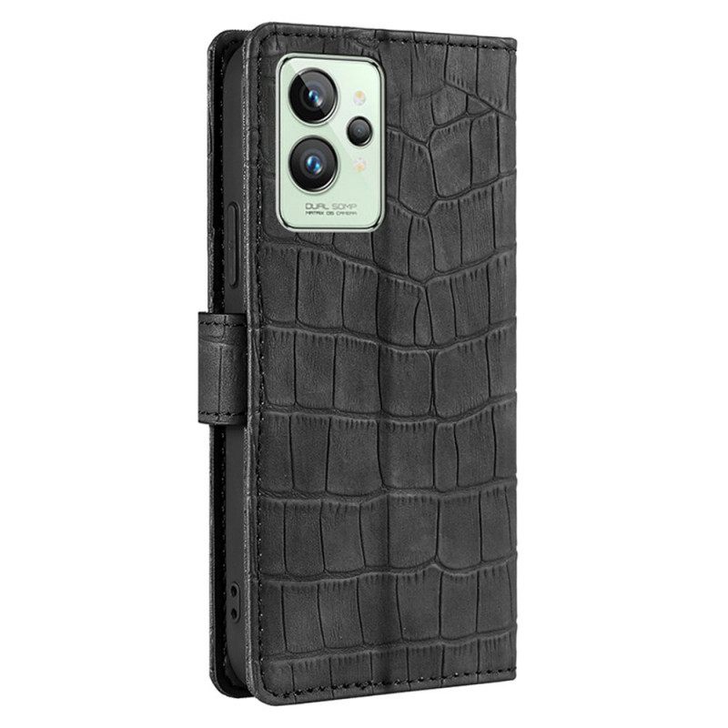 Kotelot Realme GT2 Pro Crocodile Skin Effect