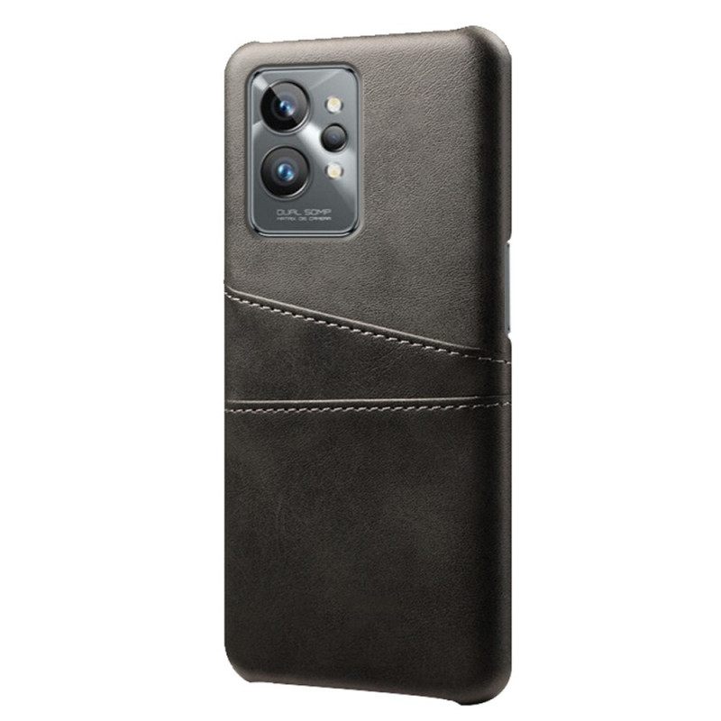 Kuori Realme GT2 Pro Leather Effect Korttikotelo