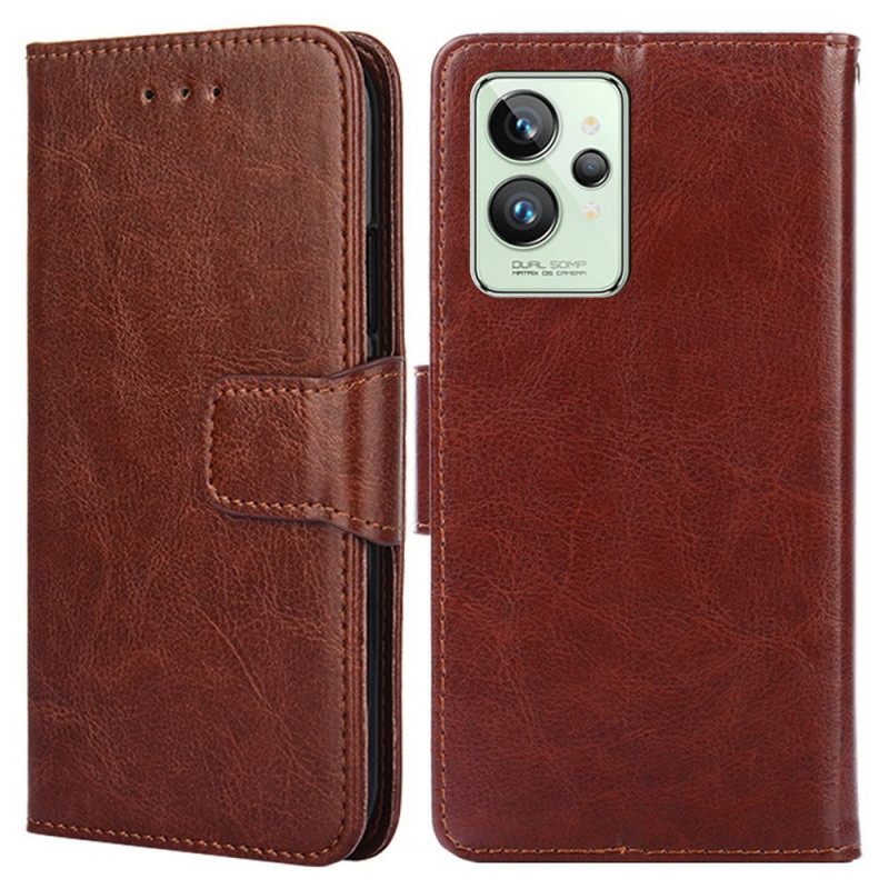 Nahkakotelo Realme GT2 Pro Faux Leather Vintage