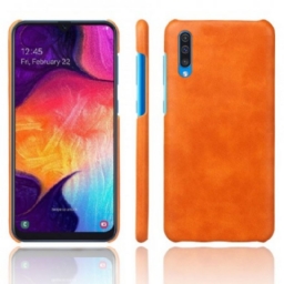 Case Samsung Galaxy A50 Litchi Performance Leather Effect