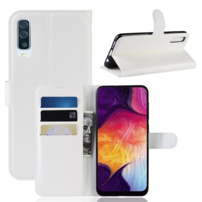 Kotelot Samsung Galaxy A50 Faux Leather Retro