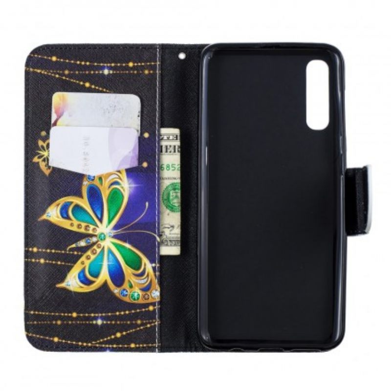 Kotelot Samsung Galaxy A50 Magic Butterfly